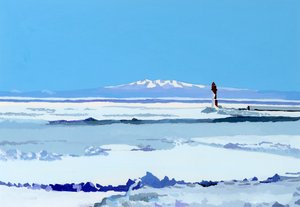navio de gelo à deriva de Hiroyuki Izutsu