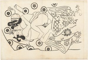 Show erótico de Hishikawa Moroshige (attributed to)