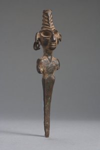 Figura anatólico-canananéia (bronze) (ver também 325616) de Hittite