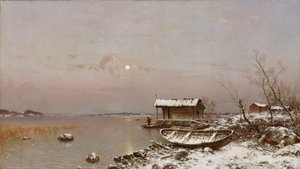 Noite de novembro de Hjalmar Munsterhjelm
