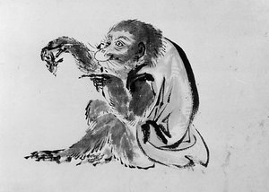 Macaco e Abelha, século XIX.