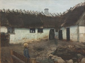 Fora de uma herdade de Holger Møller