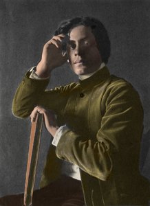 Retrato de Gibran Khalil Gibran - 1833-1931 - foto de F. Holland Day (1864-1933) - de Holland Fred Day