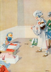 Ilustração para o aniversário de Josephine (lito colorido) de Honor Charlotte Appleton