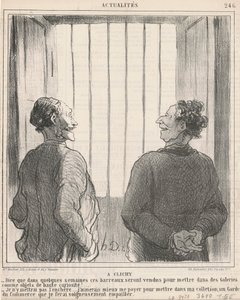 Um clichê de Honoré Daumier