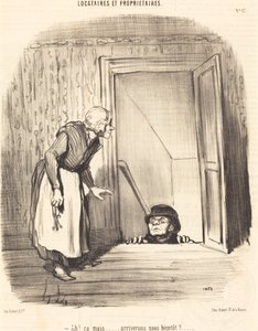Ah! ça mais... chegarrons-nous bientôt? de Honoré Daumier