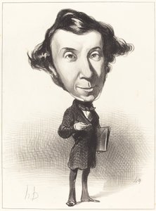 Alex. CH. Henrique de Tocqueville de Honoré Daumier