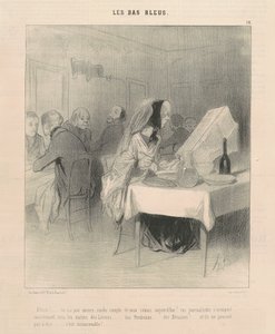 Vamos lá! ... Ainda não informamos sobre meu romance ... de Honoré Daumier