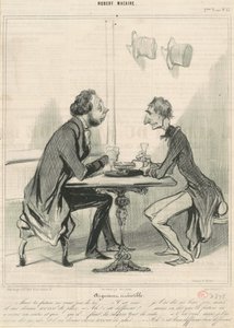 argumento irresistível de Honoré Daumier