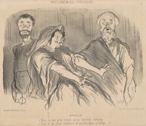 Atalia de Honoré Daumier