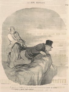 Em nome do céu, Theodore não parece... de Honoré Daumier