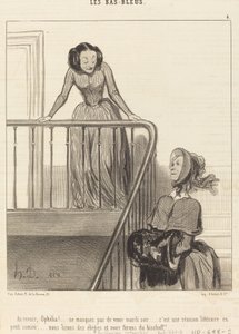 Adeus, Ofélia!... não perca... de Honoré Daumier