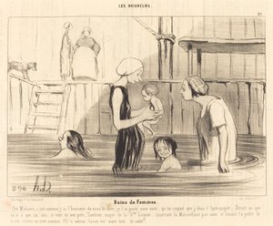 Banhos Femininos de Honoré Daumier