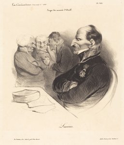 Barão de Lascours de Honoré Daumier