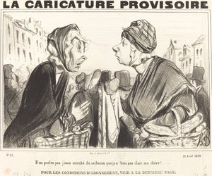 Não fale sobre isso, estou coberto de cérebros... de Honoré Daumier