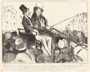 Bertrand, diga-me, se eles iam nos fazer... de Honoré Daumier