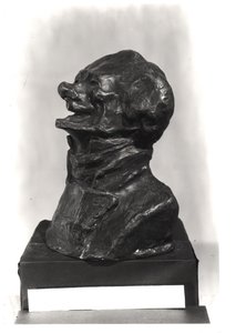 Busto de Charles Philipon (1800-62), c.1833 (bronze) de Honoré Daumier