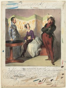 Caricaturana (placa 50): Violação do artigo 24 do Código Civil de Honoré Daumier