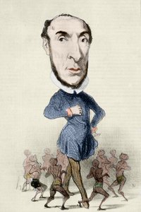 Desenho animado sobre Victor Schoelcher (1804-1893) e a abolição da escravatura - por Honore Daumier. de Honoré Daumier