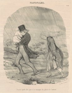O que chamamos, vai curtir no campo... de Honoré Daumier