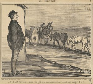 Talvez seja bom... de Honoré Daumier
