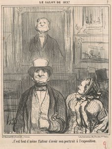 É tudo o mesmo lisonjeiro ter de Honoré Daumier