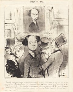 Encantada de ser exposta... de Honoré Daumier