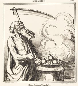 Grandes caras quentes! quente!... de Honoré Daumier