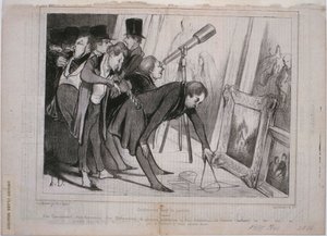 Júri de pinturas famosas de Honoré Daumier