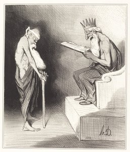Clemência de Minos de Honoré Daumier