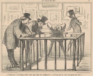 Como, é nesta adega que... de Honoré Daumier