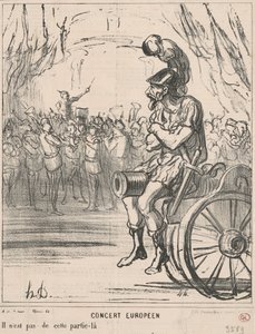 concerto europeu de Honoré Daumier