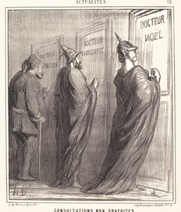 Consultas não gratuitas de Honoré Daumier