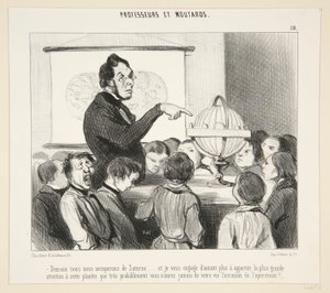 Amanhã vamos tratar de Saturno de Honoré Daumier