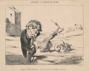 Discípulos de M. Cobden de Honoré Daumier