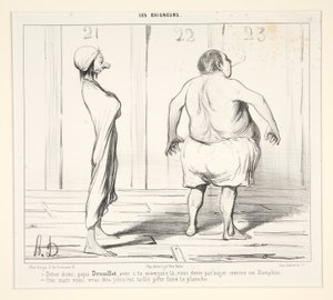 Diga, papai Drouillet, com c de Honoré Daumier