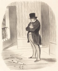 Mudou-se!... de Honoré Daumier