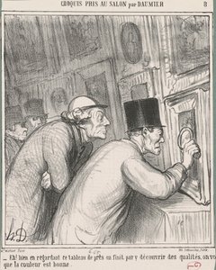 Ei! Dê uma boa olhada nesta tabela de Honoré Daumier