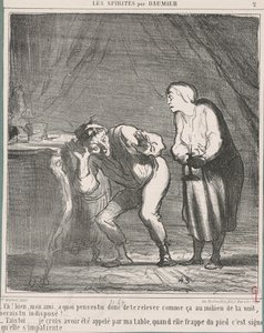 Ei! Bem... meu amigo, o que você está pensando? ... de Honoré Daumier