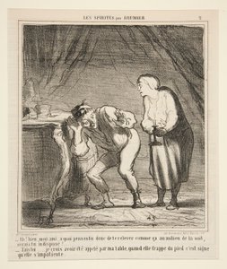 Bem, meu amigo, o que achas de te levantares dessa maneira de Honoré Daumier