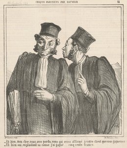 Bem, minha querida, você perdeu... de Honoré Daumier