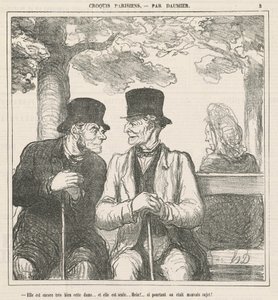 Ela ainda é muito boa, essa senhora... de Honoré Daumier