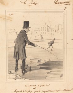 Aqui está um divertido! de Honoré Daumier