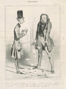 Ainda meus credores, sempre... de Honoré Daumier