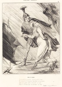Enée et Didon de Honoré Daumier