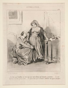 E dizer que Proudhon não quer que vámos a banquetes socialistas de Honoré Daumier