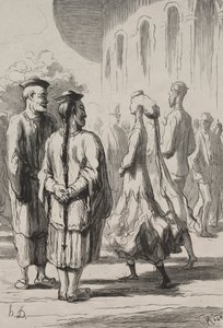 Expo Mundial: quais são os mais chineses. de Honoré Daumier