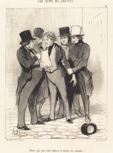 Jogo que pode ser caçado em todas as estações de Honoré Daumier