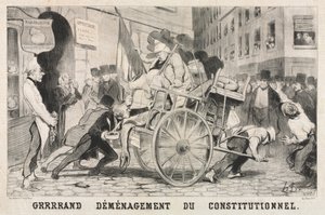 Grande Remoção do Estabelecimento Constitucional de Honoré Daumier