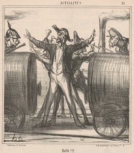 Pare!!! de Honoré Daumier